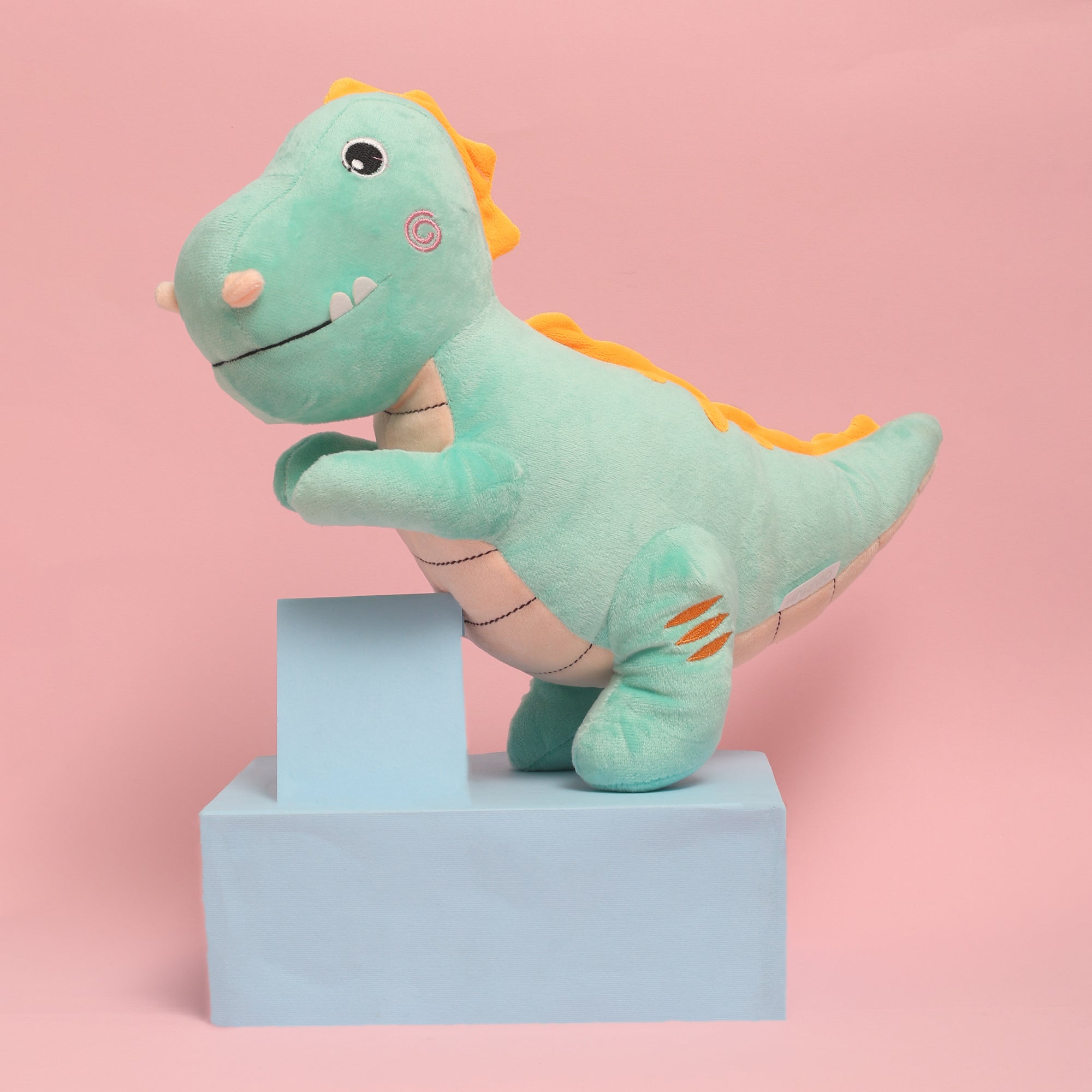Charming Super-Soft Standing Dino- 30cm / Pastel Green