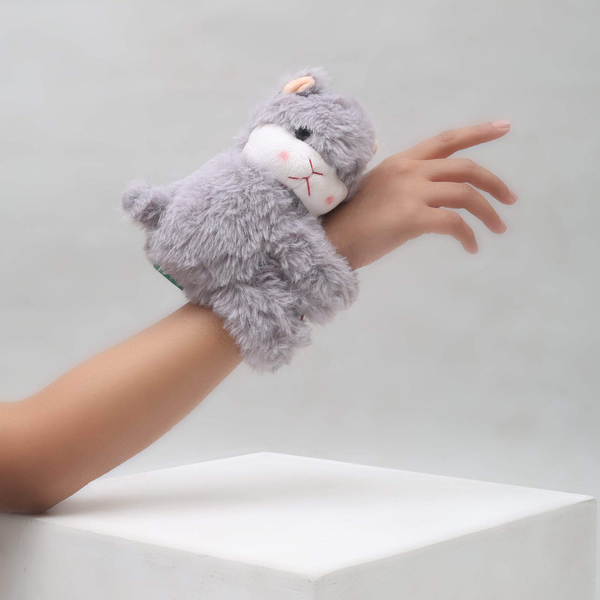 Cuddly Plush Animal Slap Wrist Band Strap - 15 cm