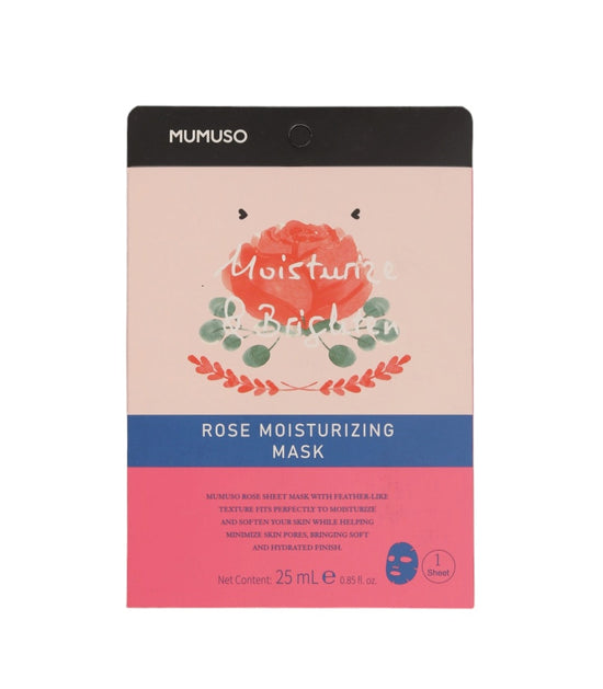 Hydrate & Nourish Facial Mask - Moisturizing Rose