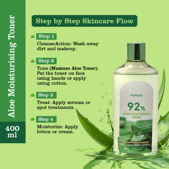 Aloe Moisturising Toner - 400 ml