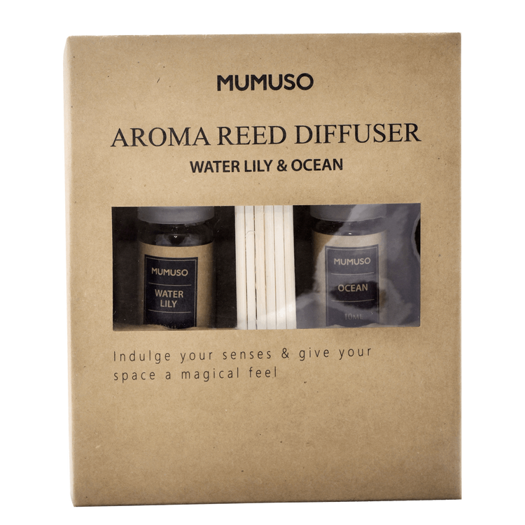 Aroma Reed Diffuser - Water Lily & Ocean Mumuso