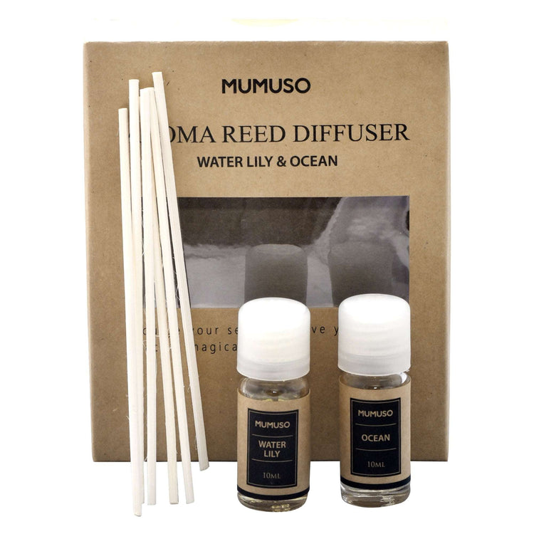 Aroma Reed Diffuser - Water Lily & Ocean Mumuso