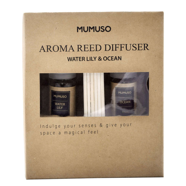 Aroma Reed Diffuser - Water Lily & Ocean Mumuso