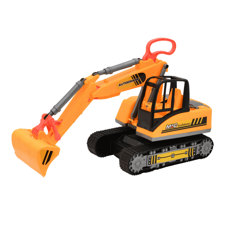 Bulldozer Truck Toy - Yellow Mumuso