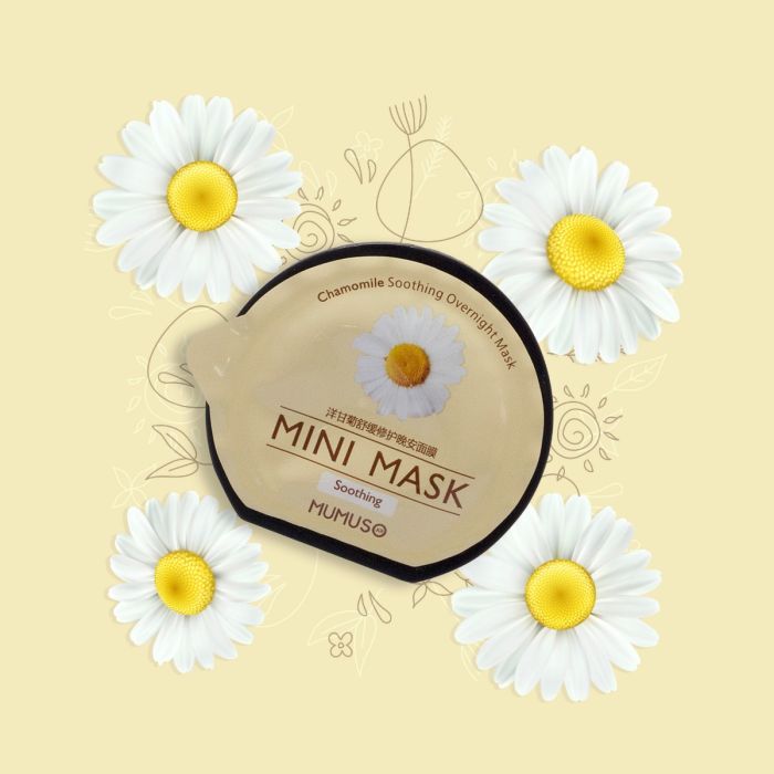 Chamomile Soothing Overnight Mask for Refreshed and Recharged Skin Mumuso