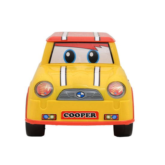 Cooper Toy Car - Yellow Mumuso