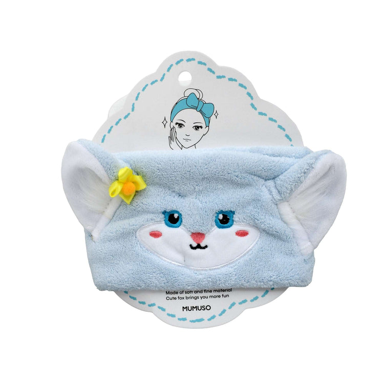 Cute Fox Headband - Blue Mumuso