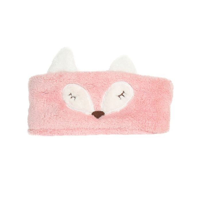 Cute Fox Headband - Pink Mumuso