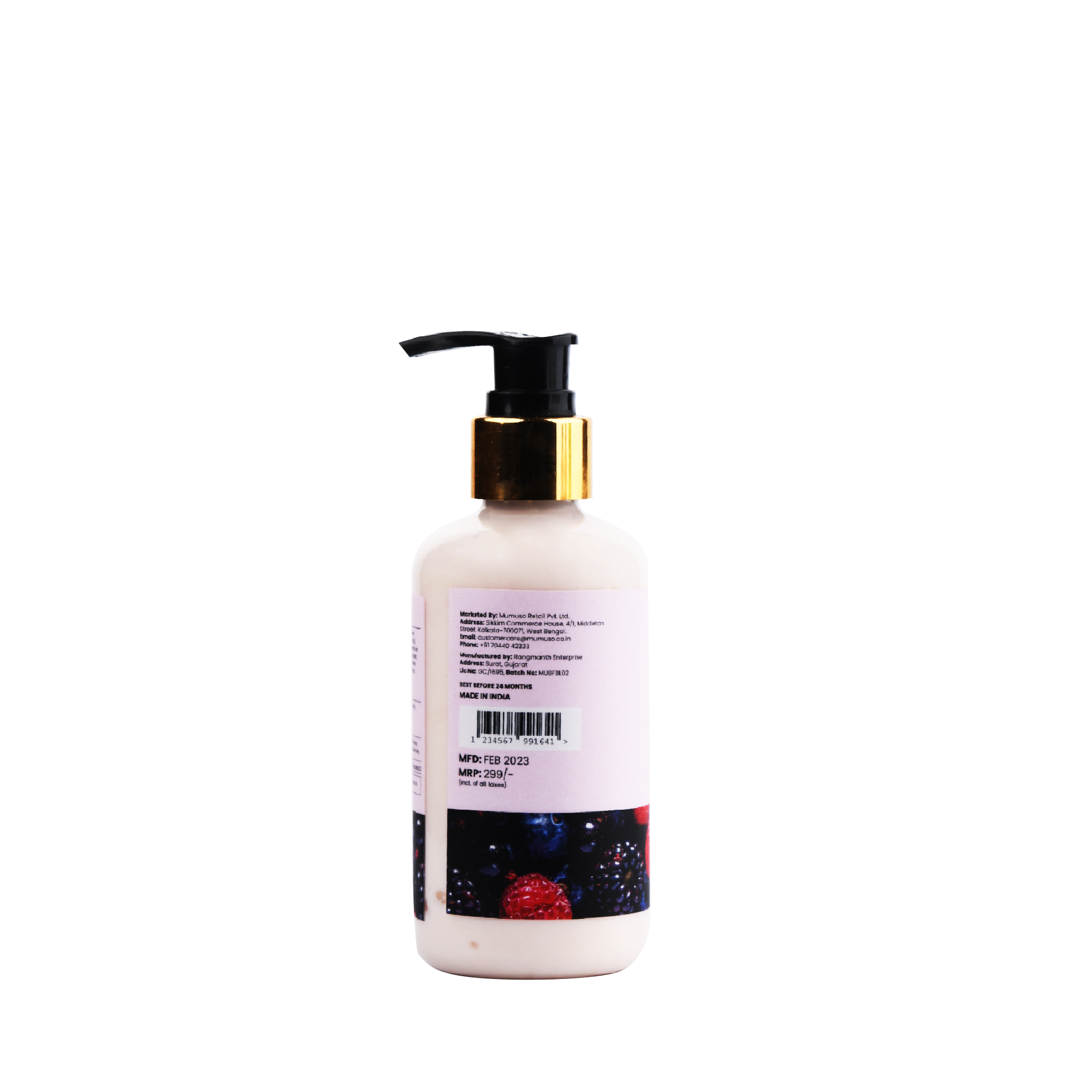 Berry Fusion Body Lotion for Nourished Skin - 200 ml
