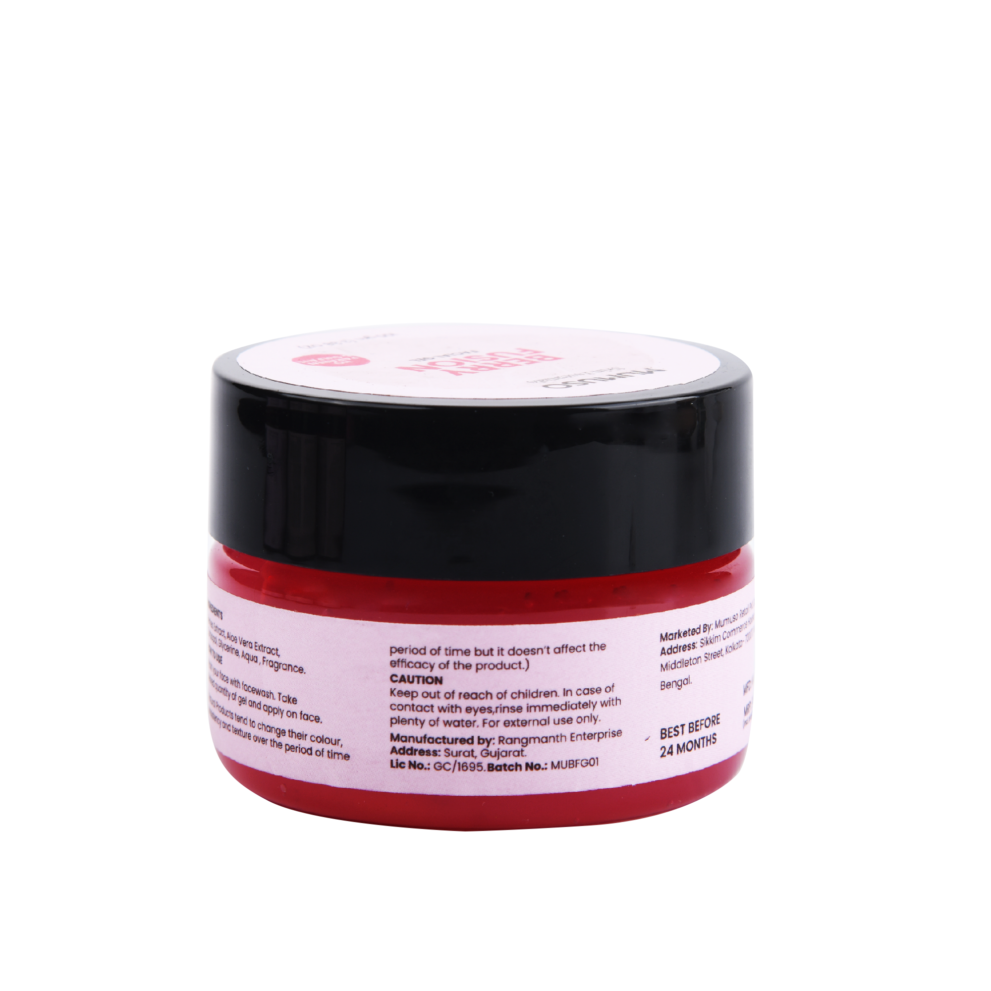 Berry Blossom Facial Gel for Lightweight Hydration