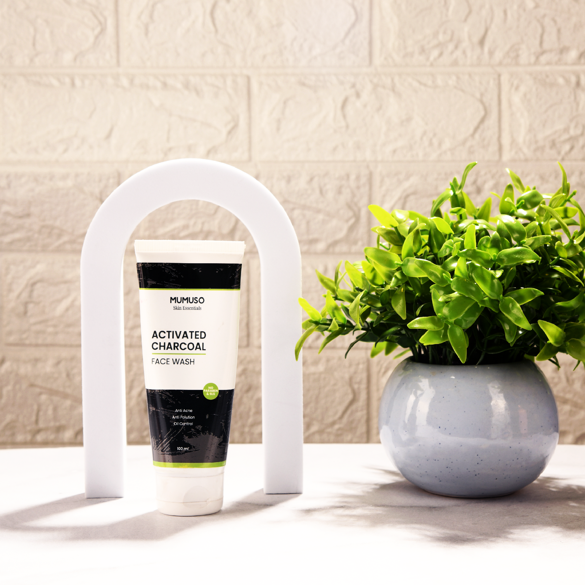 Activated Charcoal Face Wash - 100 ml