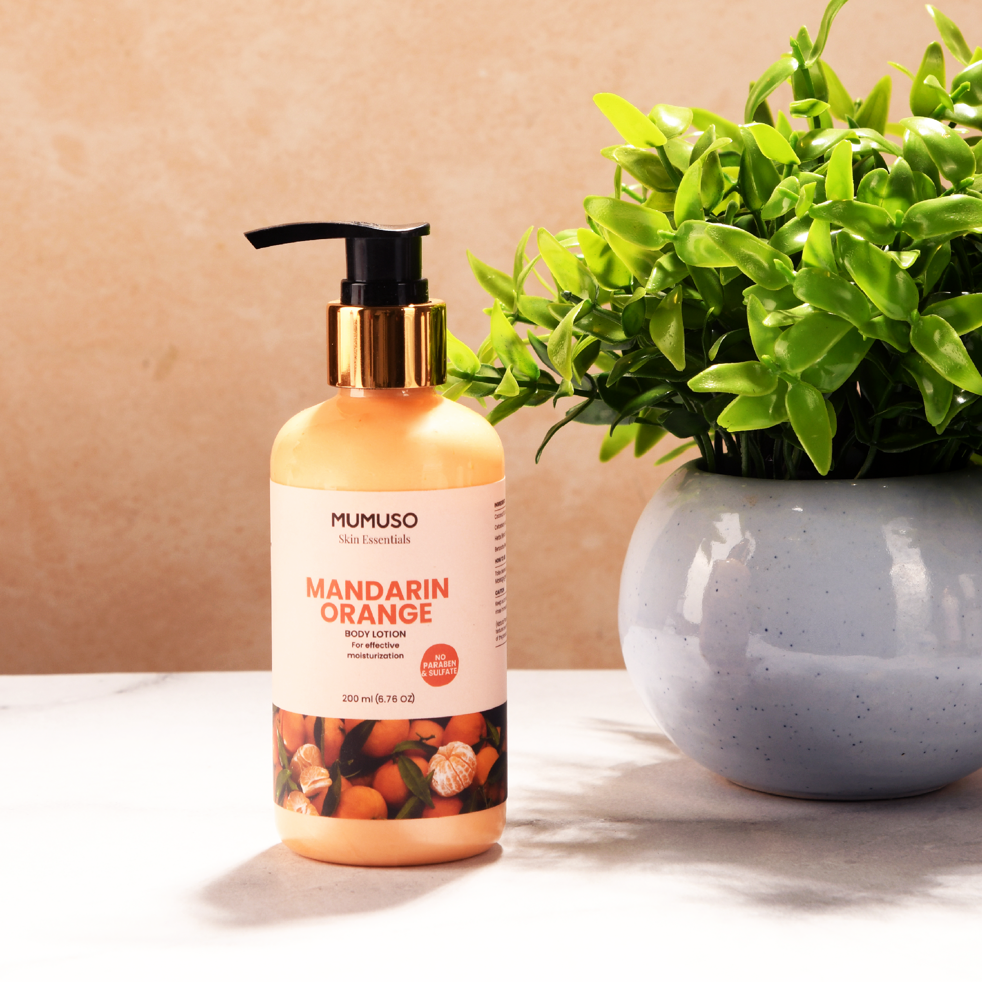 Mumuso Skin Essentials Mandarin Orange Body Lotion - 200ml