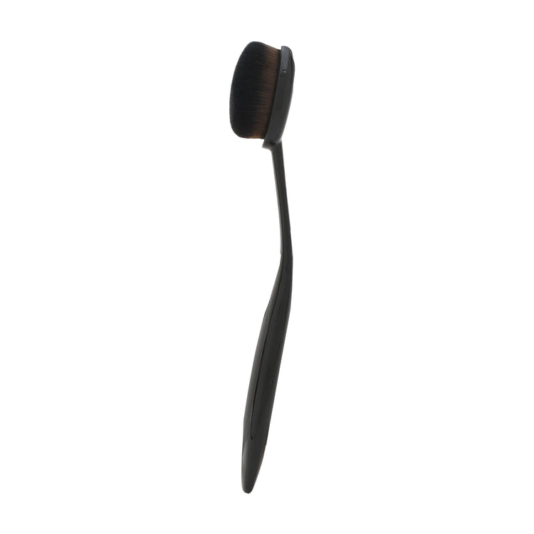 Effortless Oval Make-Up Brush - Black Mumuso