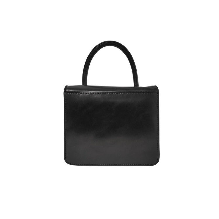 Flap Handle Smart Sling Bag - Black Mumuso