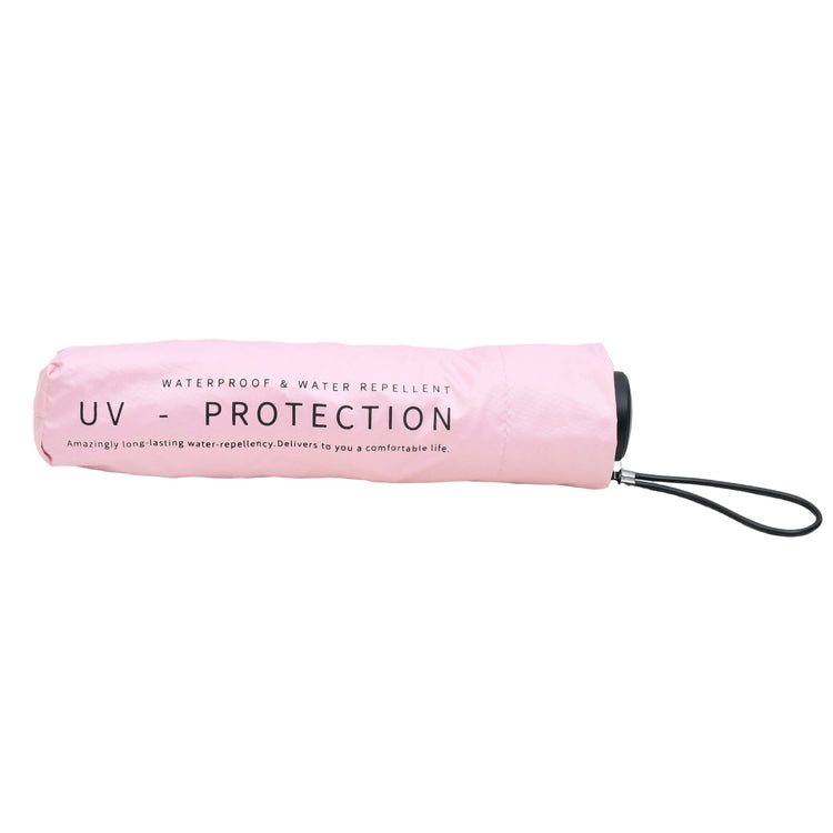 Folding Sun Umbrella - Pink Mumuso