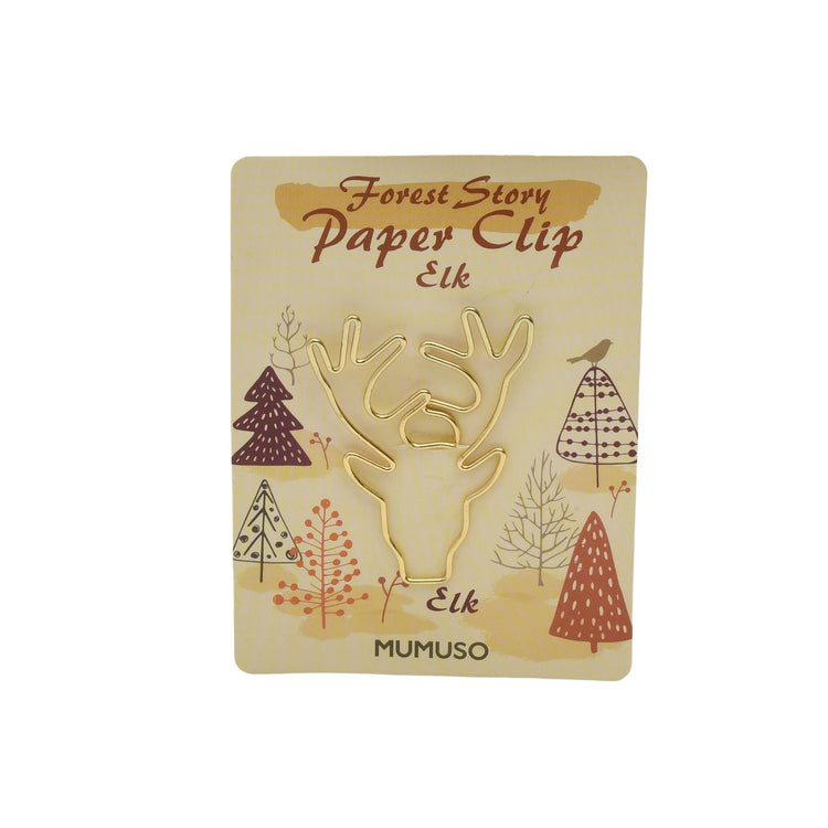 Forest Story Paper Clip - Elk Mumuso