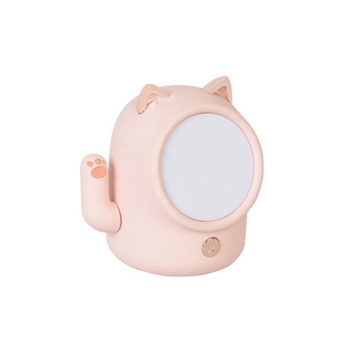 Fortune Cat Night Light - Pink Mumuso