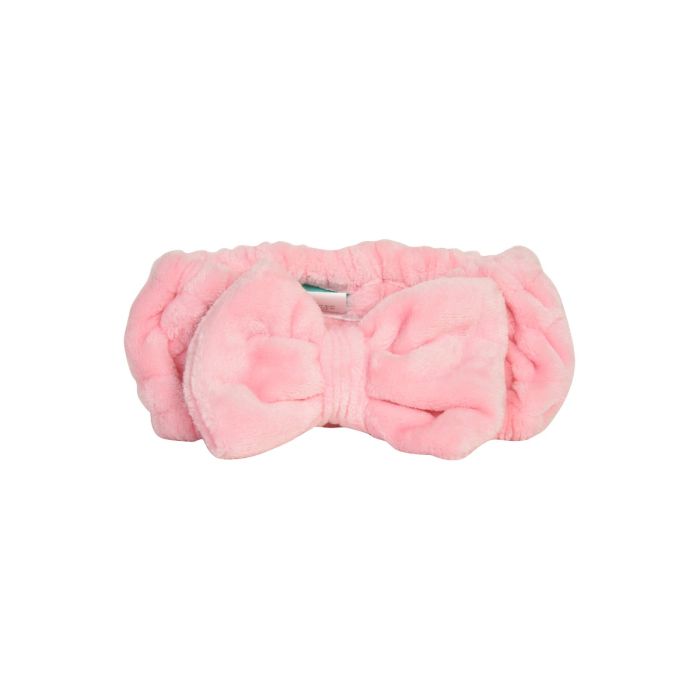 Headband with Bow - Pink Mumuso