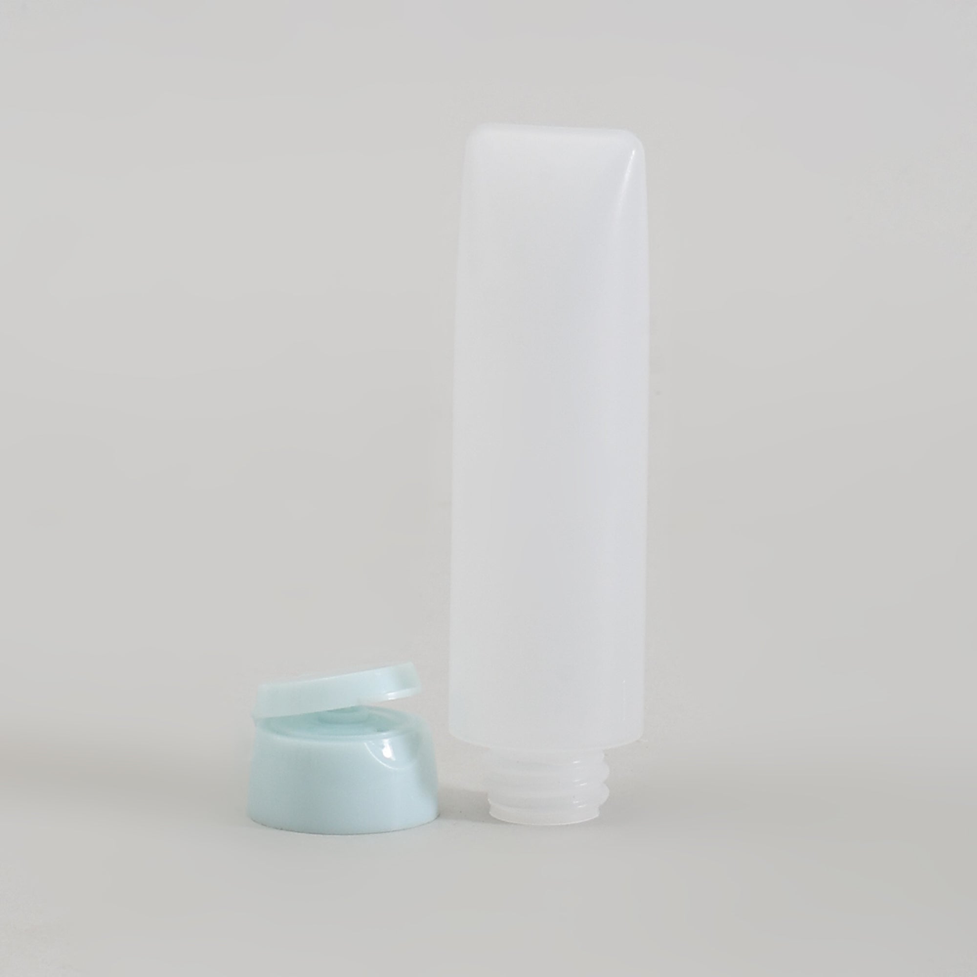Eco Friendly Mini Travel Bottle & Jar Set - 7 Pcs / Pastel Blue
