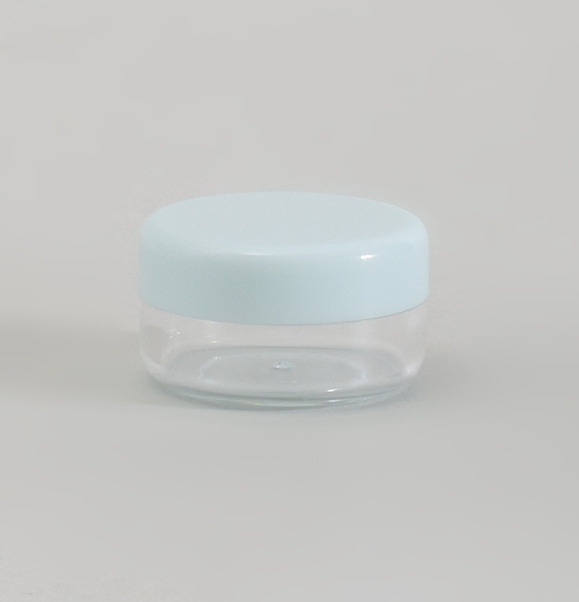 Eco Friendly Mini Travel Bottle & Jar Set - 7 Pcs / Pastel Blue