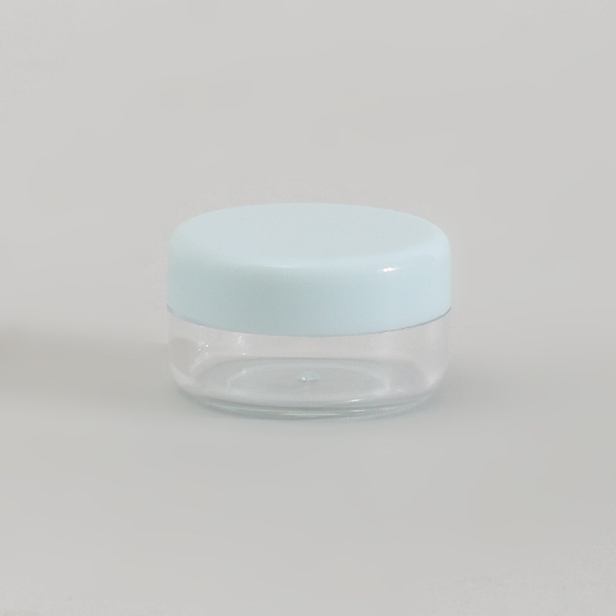 Eco Friendly Mini Travel Bottle & Jar Set - 7 Pcs / Pastel Blue