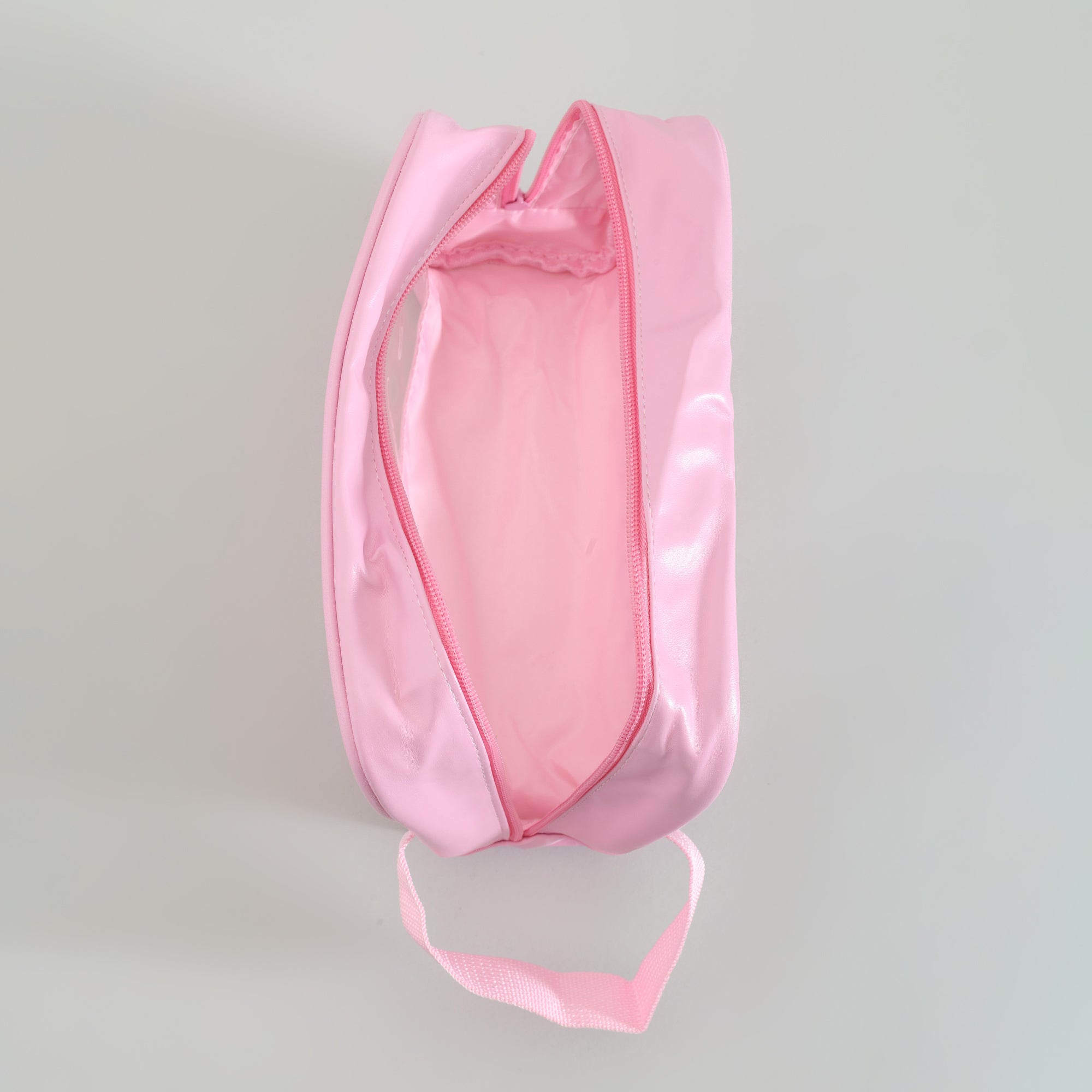 Mumuso Toiletry Bag with Clear Window: Cherry Blossom Collection/ Small