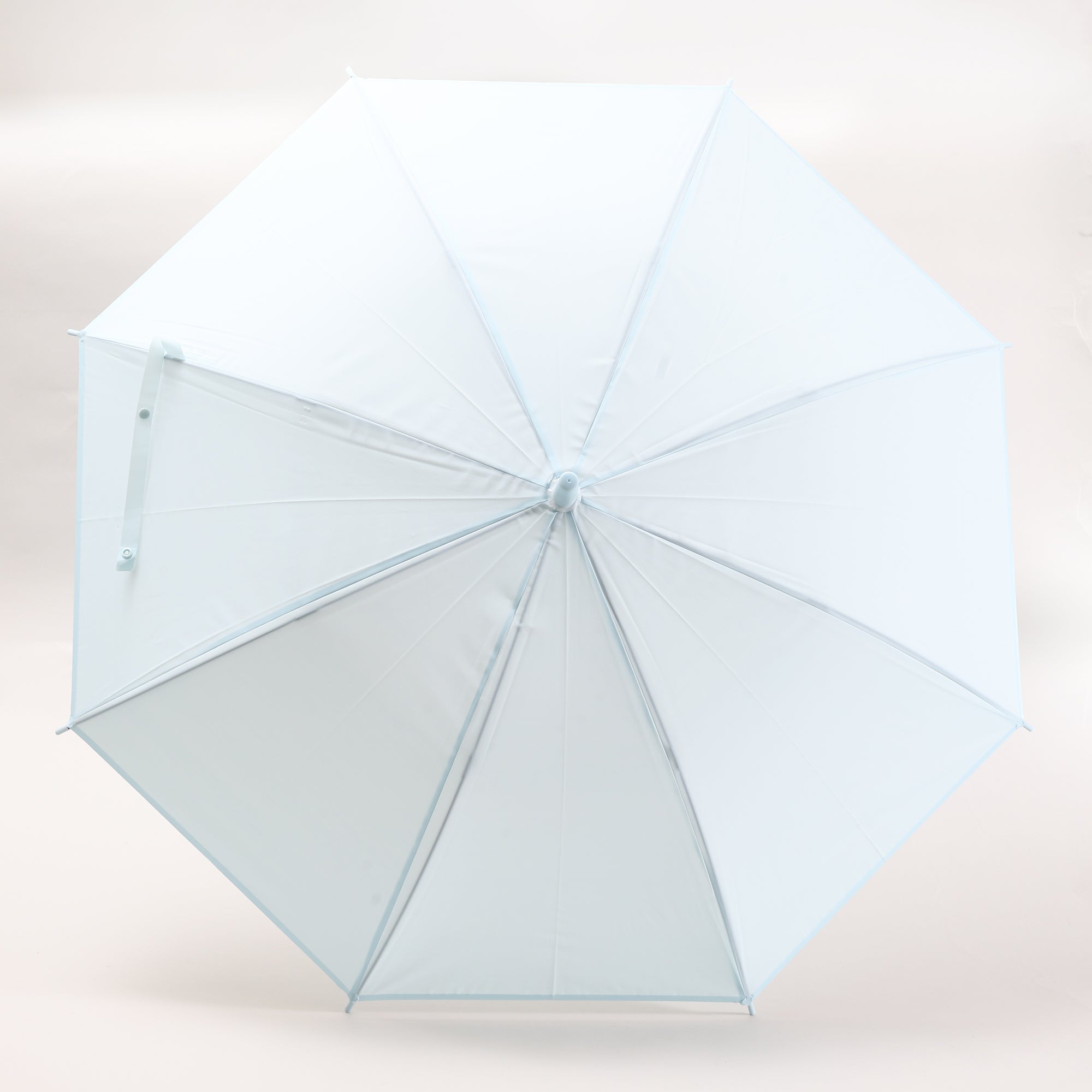 Fresh Pastel Blue Umbrella with J Handle