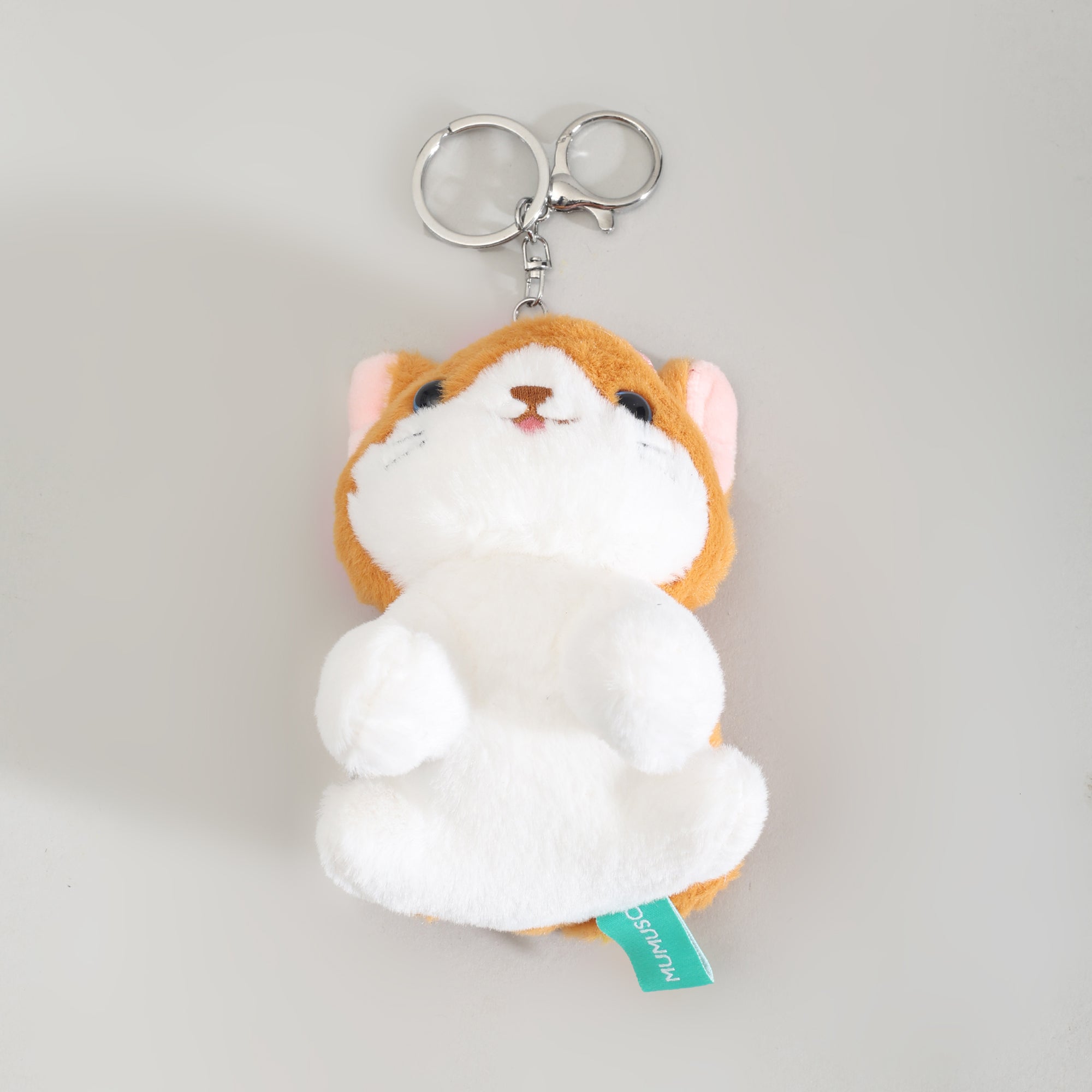 Adorable Cat Wearing Cute Flower Keychain/ Bag Pendant
