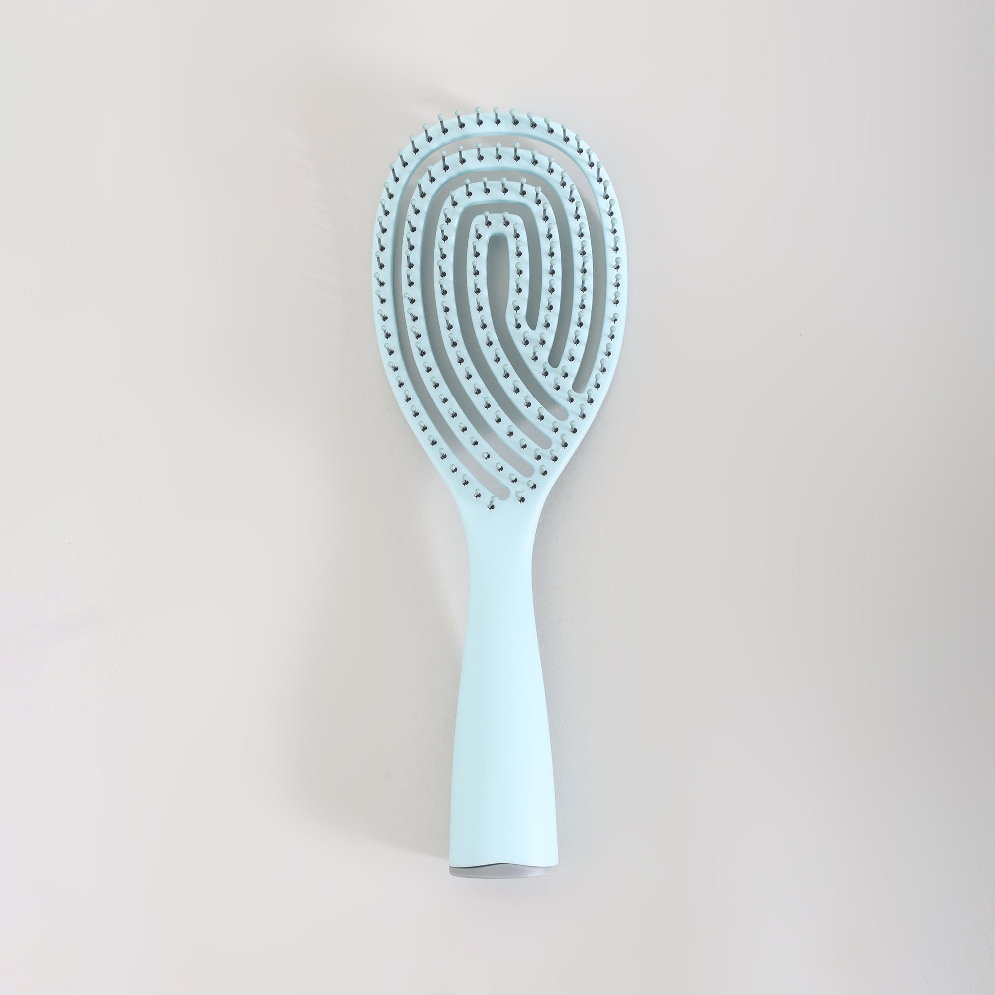 Mumuso Hollowed-Out Detangling Hair Brush- Blue