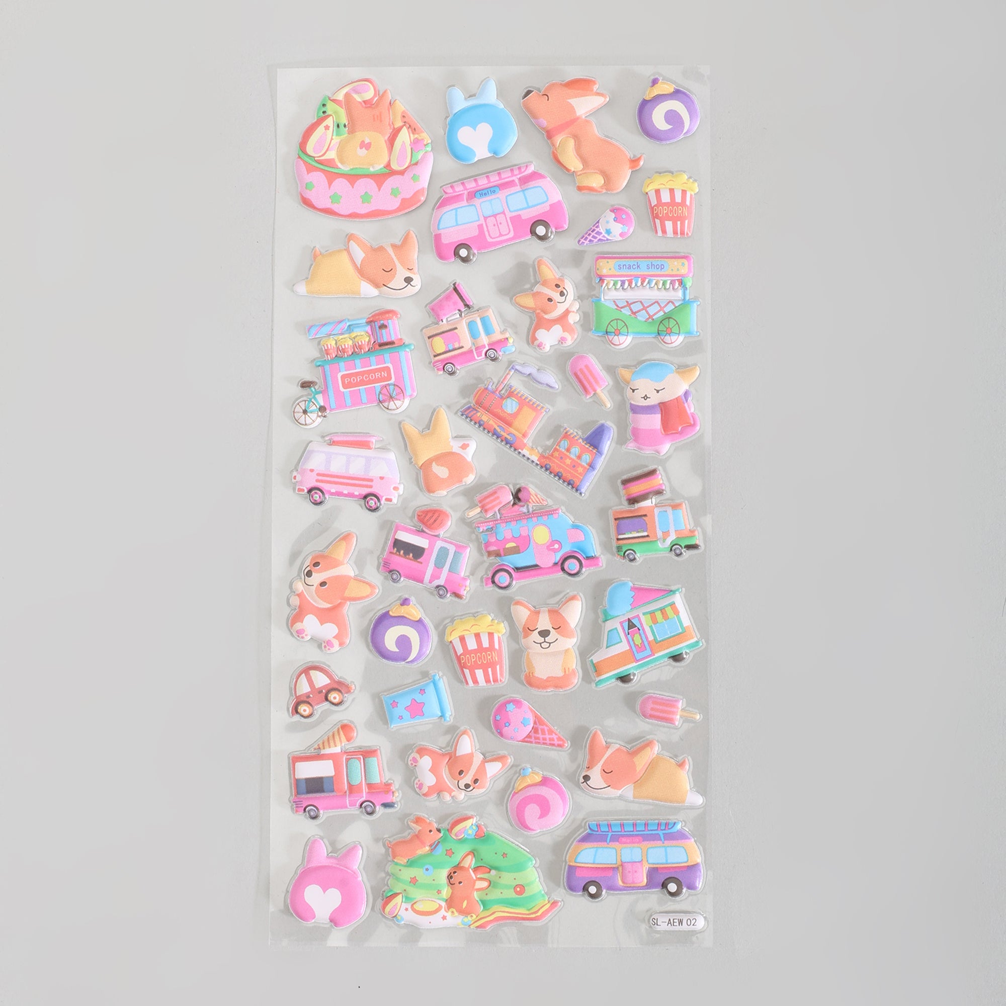 Mumuso Cute Puffy Stickers for Dog Lovers!