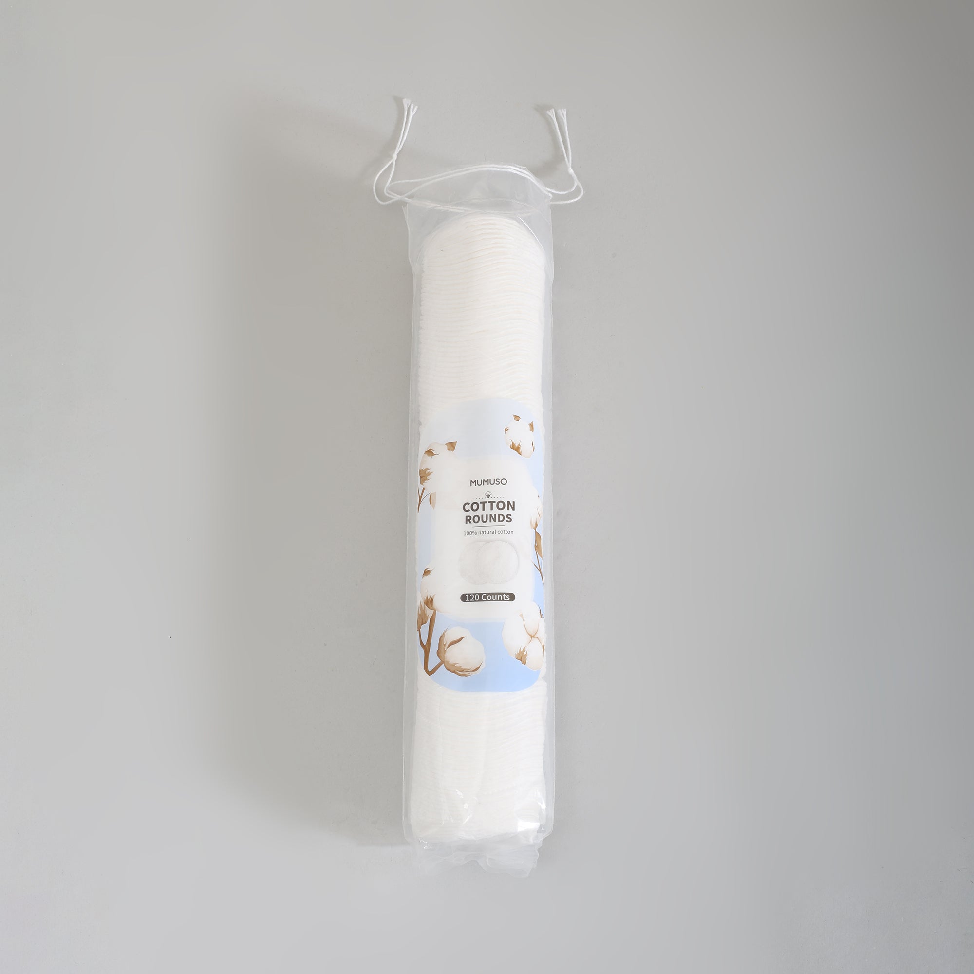 Mumuso Cotton Rounds (120 Counts)