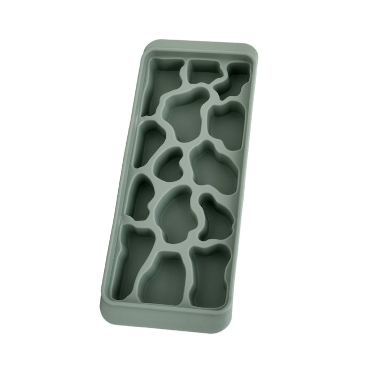 Ice Cube Tray with Lid  - Glacier / Green Mumuso