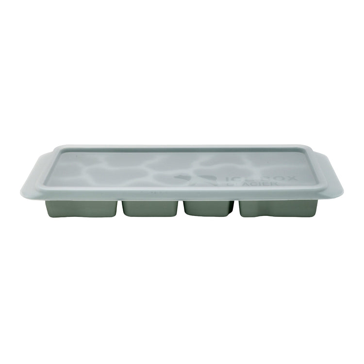 Ice Cube Tray with Lid - Glacier / Green Mumuso