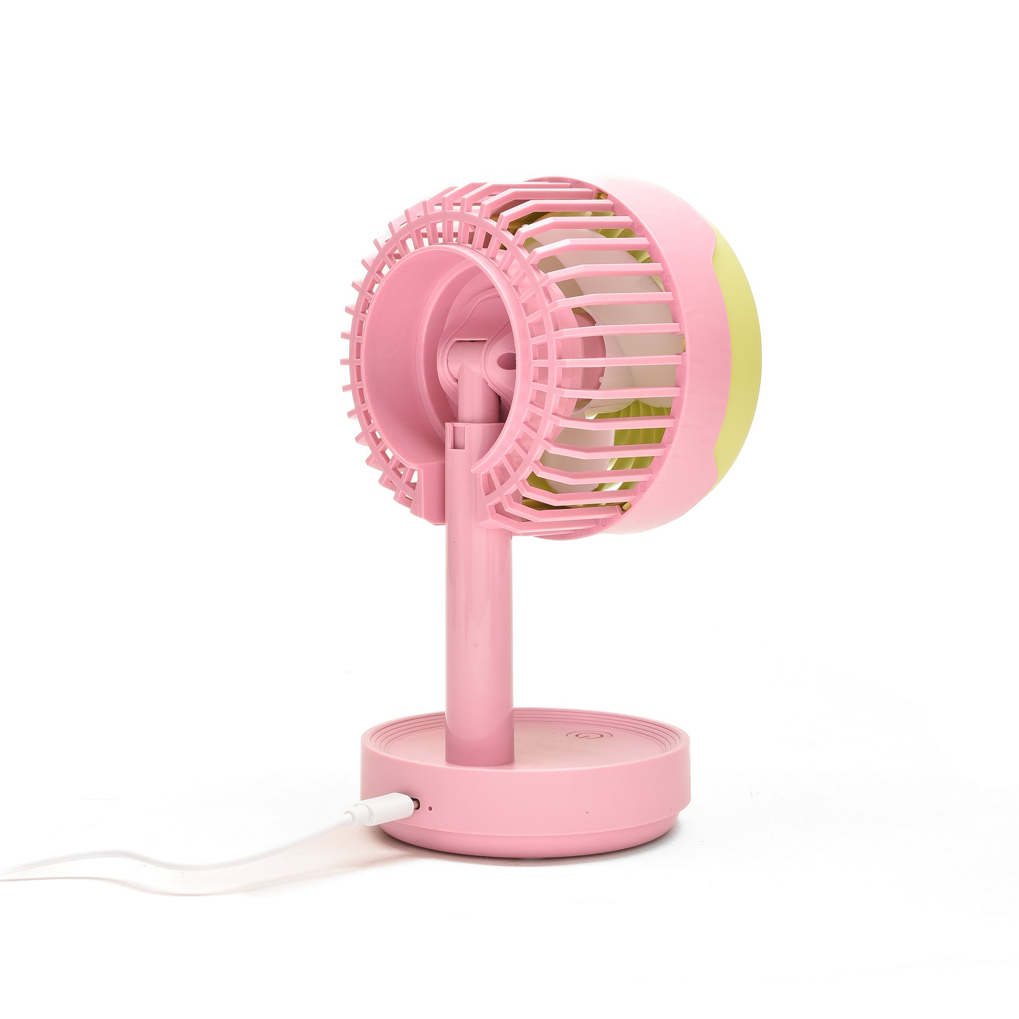 Colour Block Electronic Desk Fan