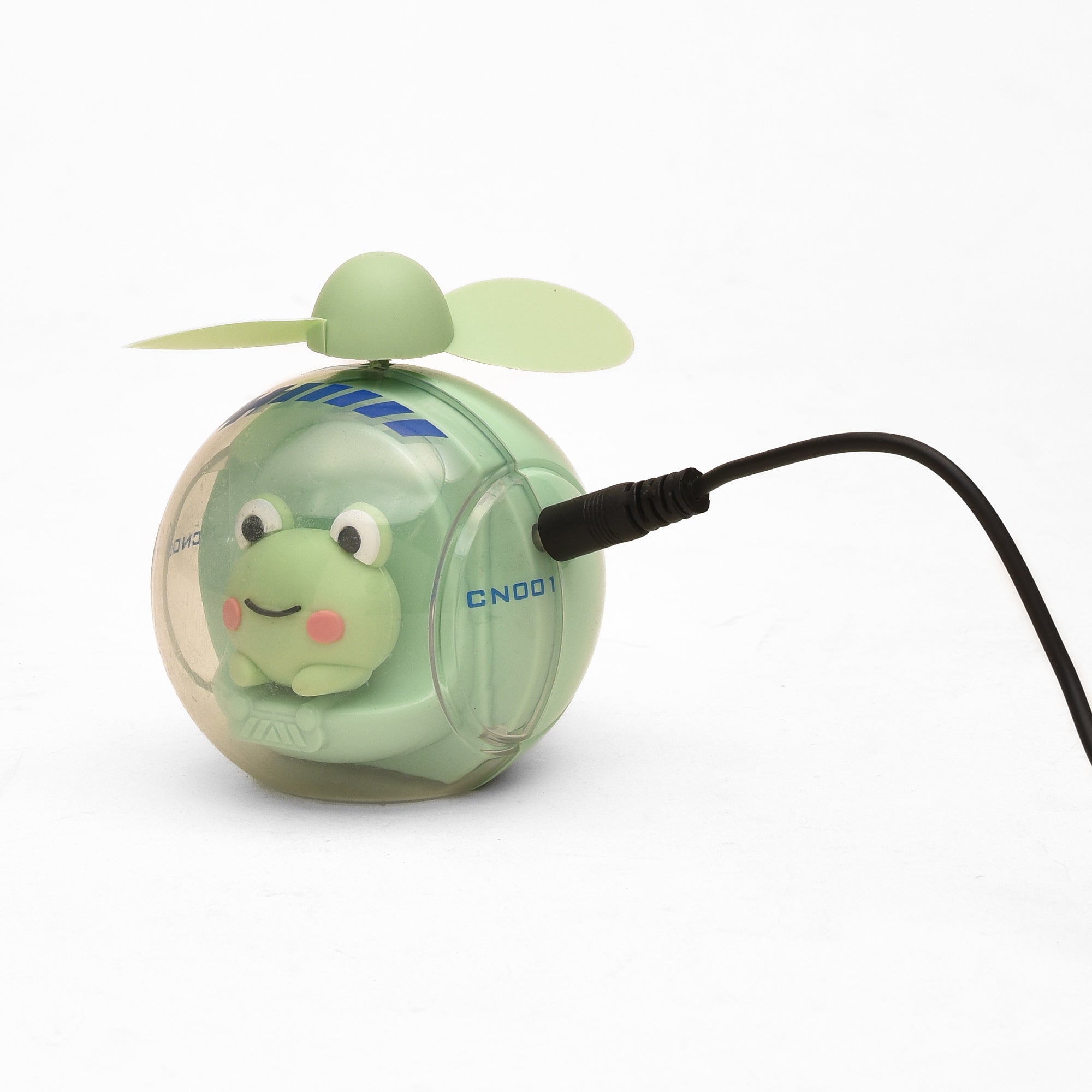 Mini Cartoon Fan- Green