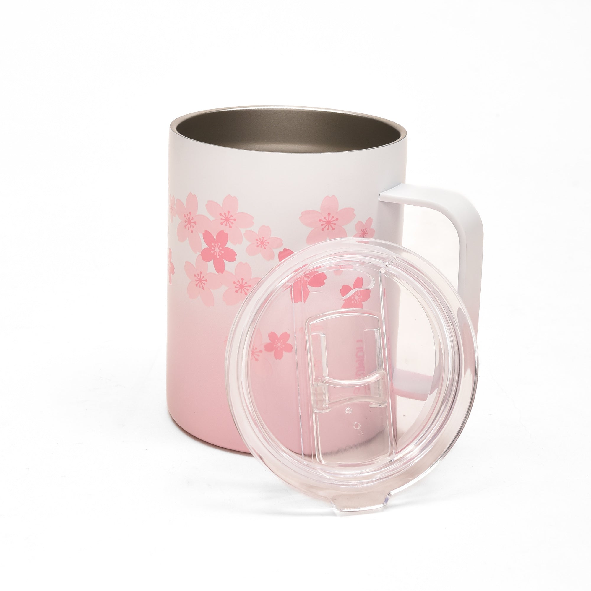 Cherry Blossom Collection Insulated Coffee Cup - Pink/360 ml