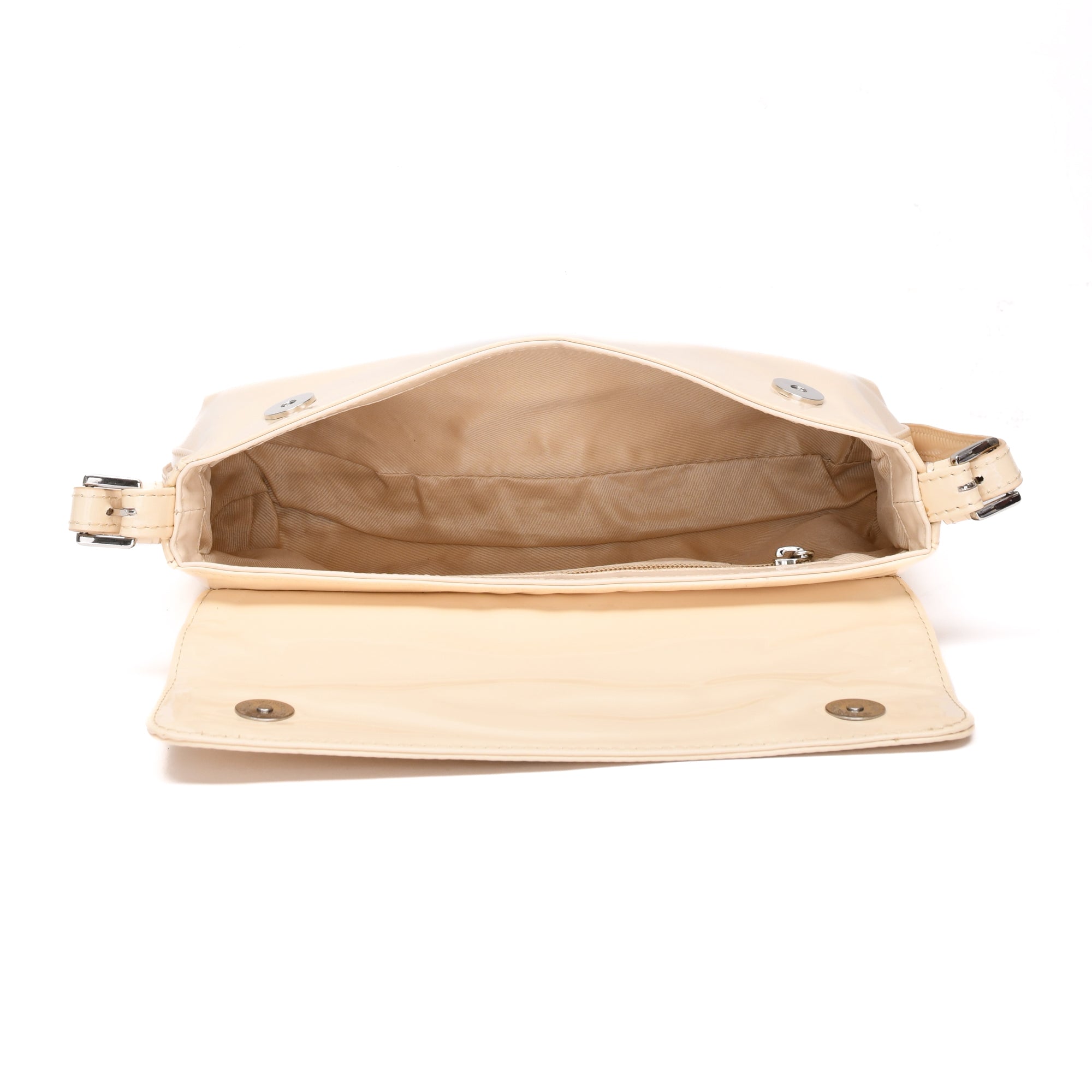 Classy Glossy Shoulder Bag - Assorted Shades