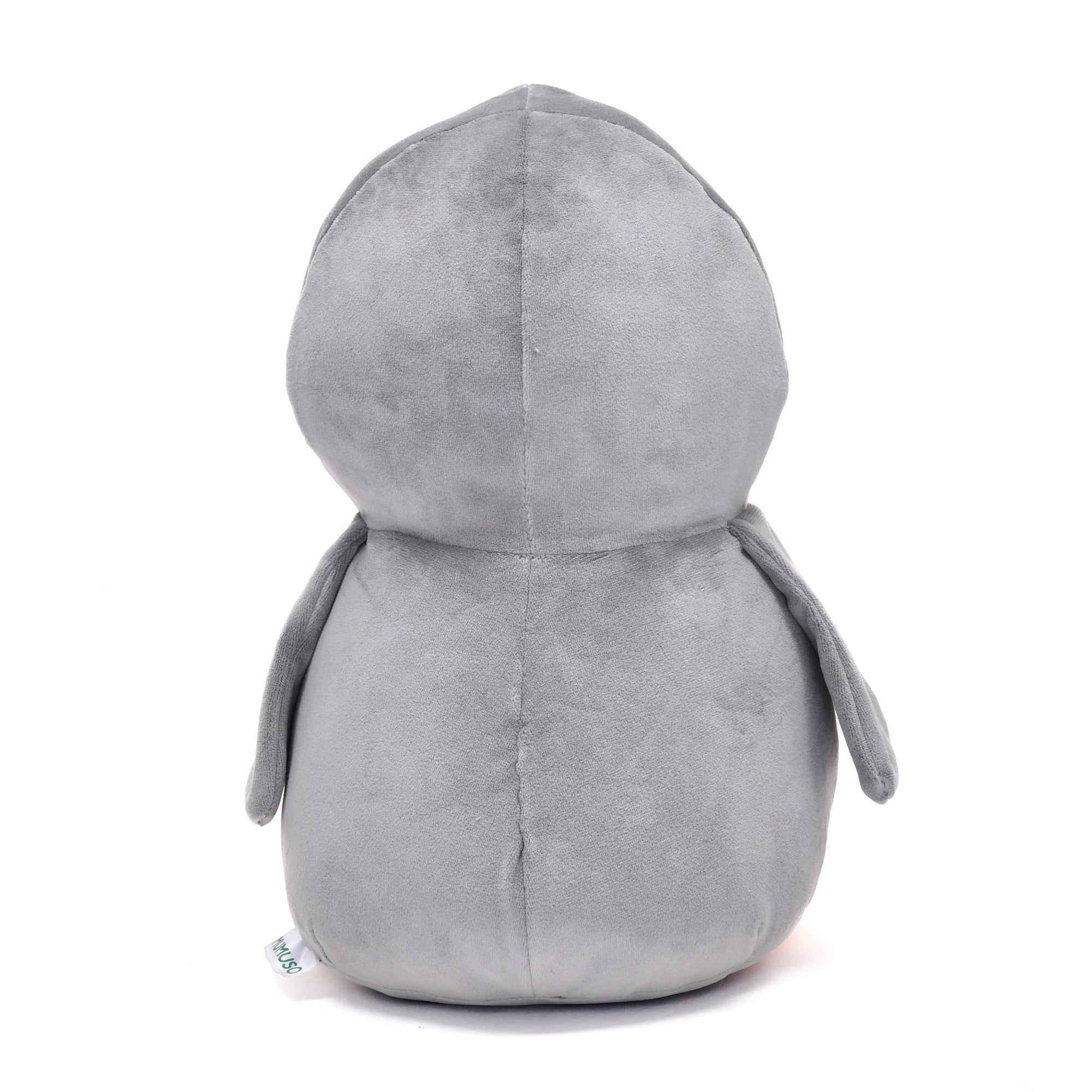 Playful Penguin Soft Toy- Grey & Yellow / 35cm