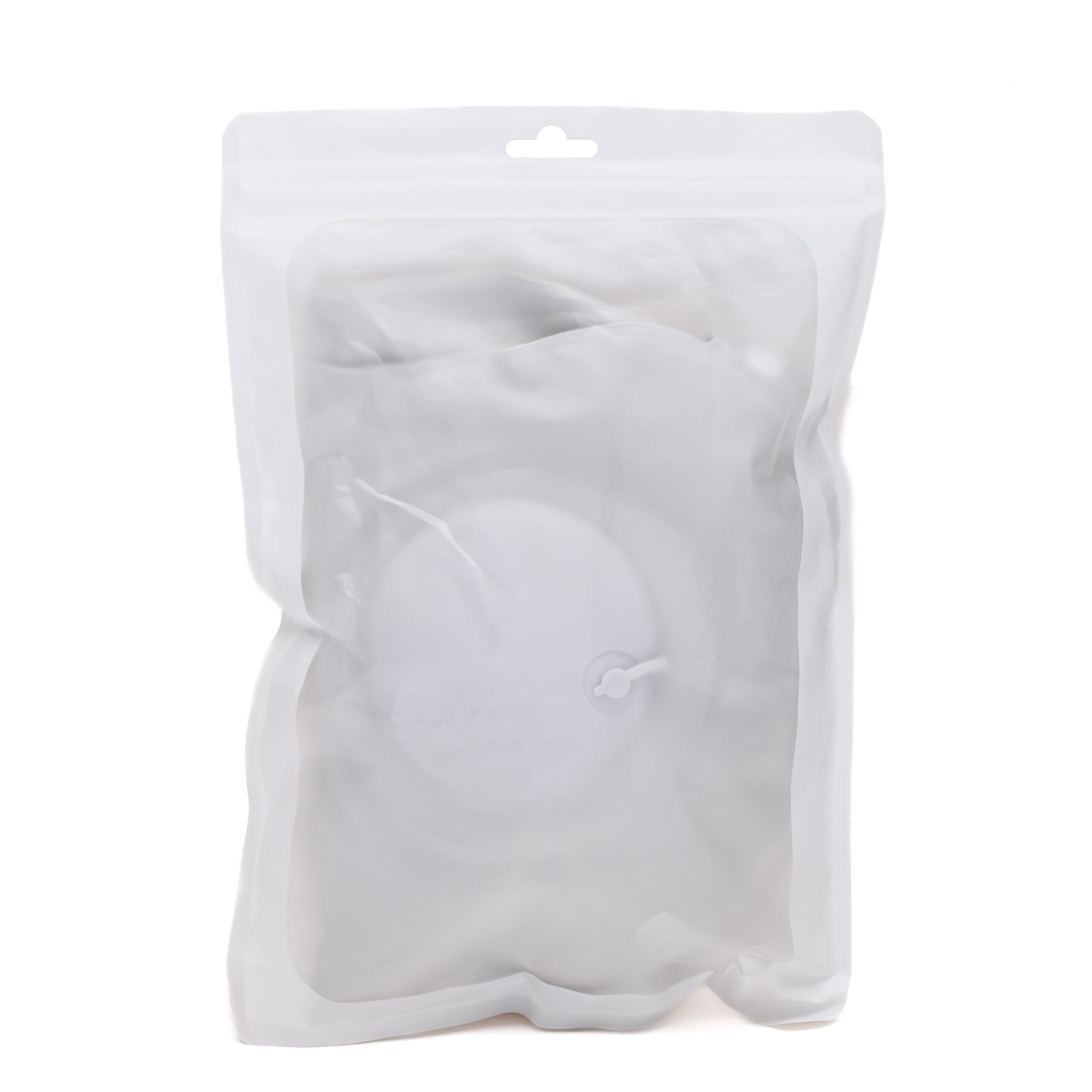 Inflatable Cooling Travel Neck Pillow- Pink and Grey