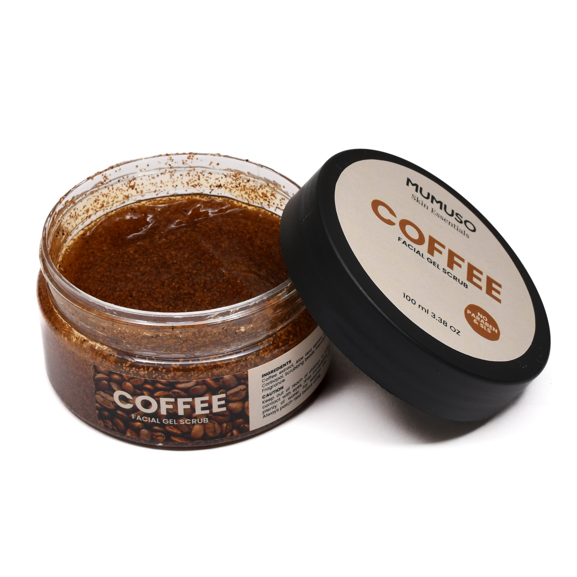 Coffee Facial Gel Scrub for Purified Skin
