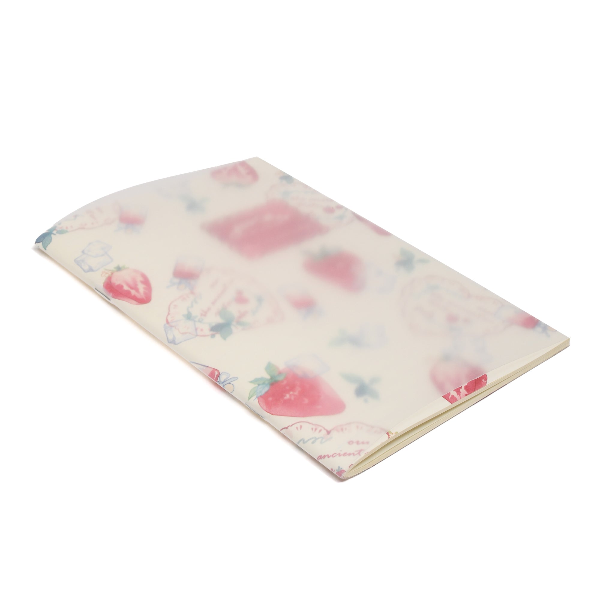 Mumuso Strawberry A5 Stapled Notebook
