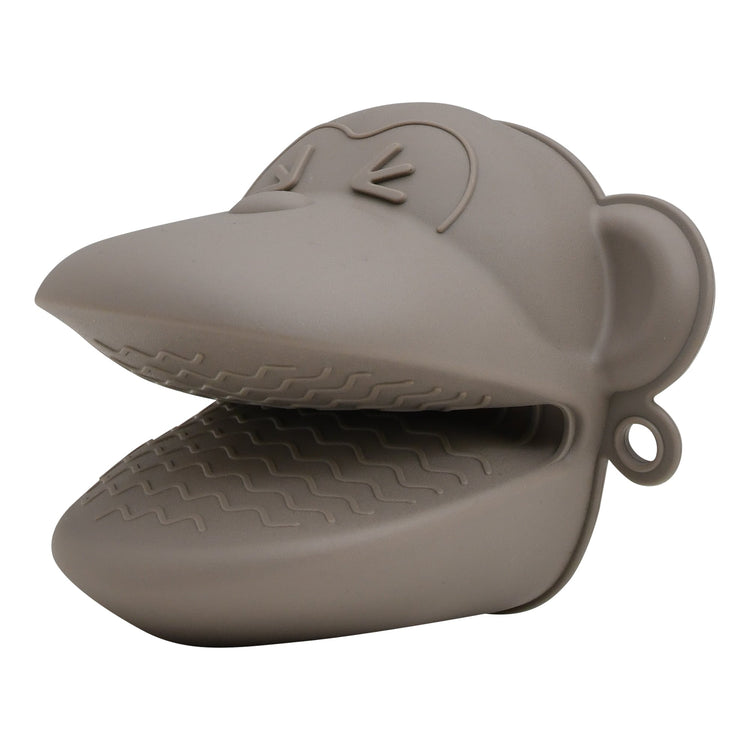 Monkey shaped Silicone Oven Mitt - Grey Mumuso