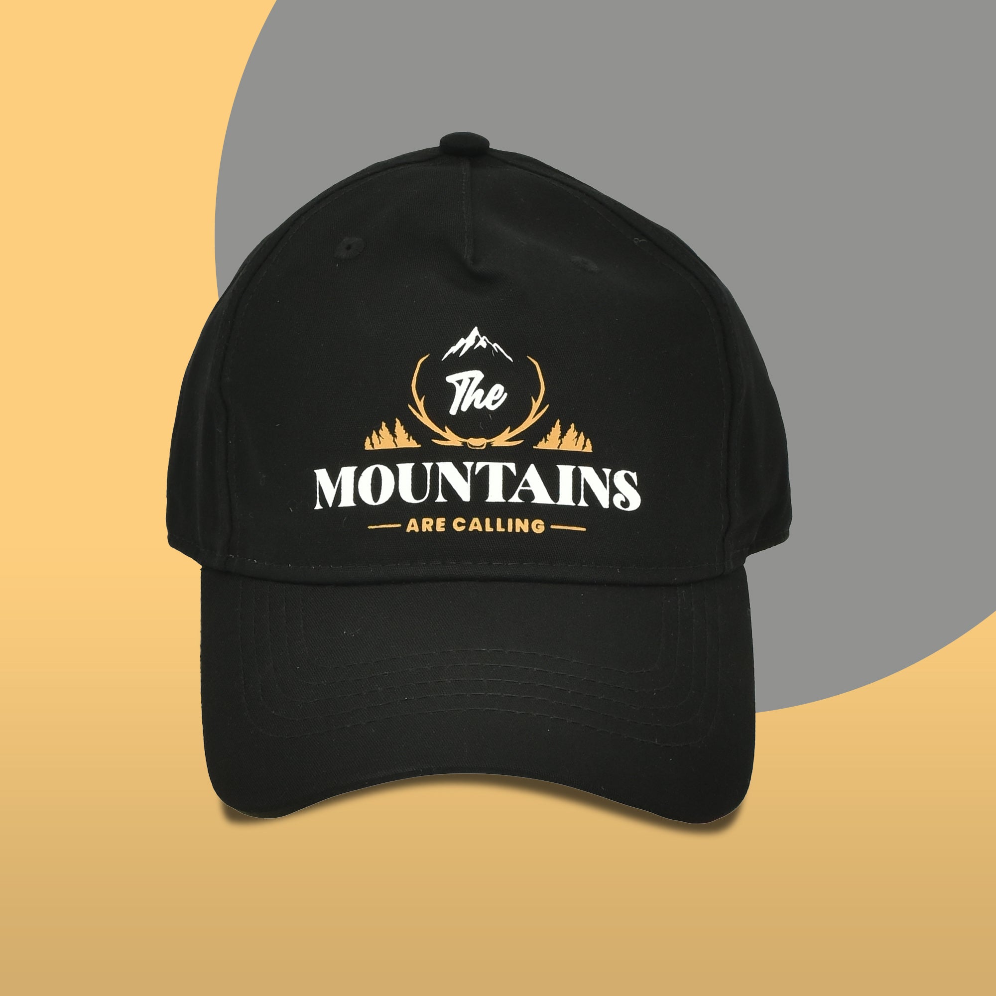 Mountains Are Calling Cap - Black Mumuso