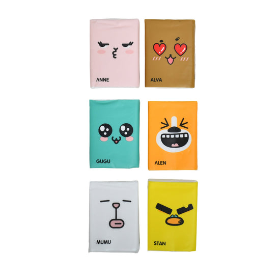 Mumu Family Soft Wettable Pocket Tissues - 6 Pack Mumuso