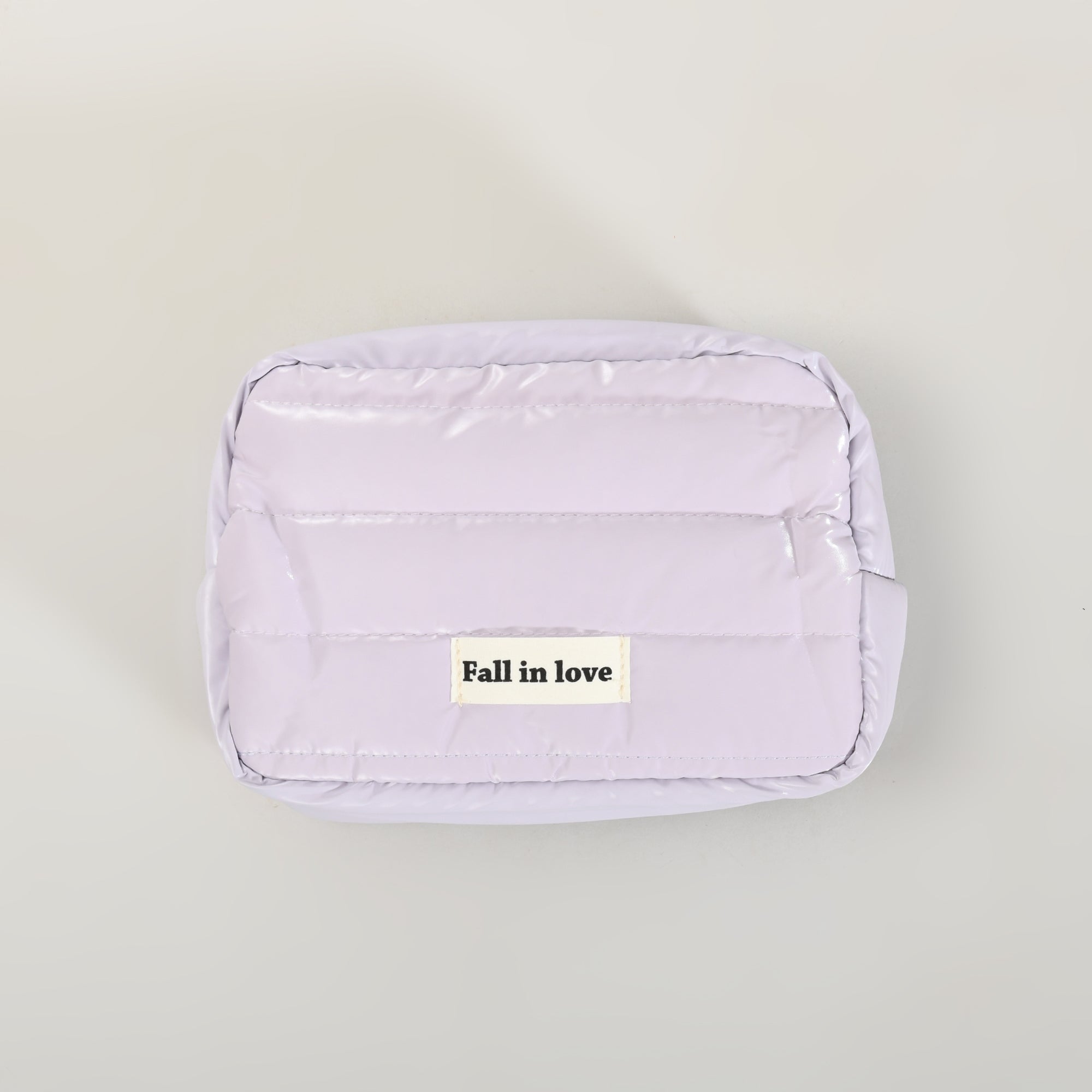 Mumuso Puffy Cloud Rectangle Makeup Bag β Purple