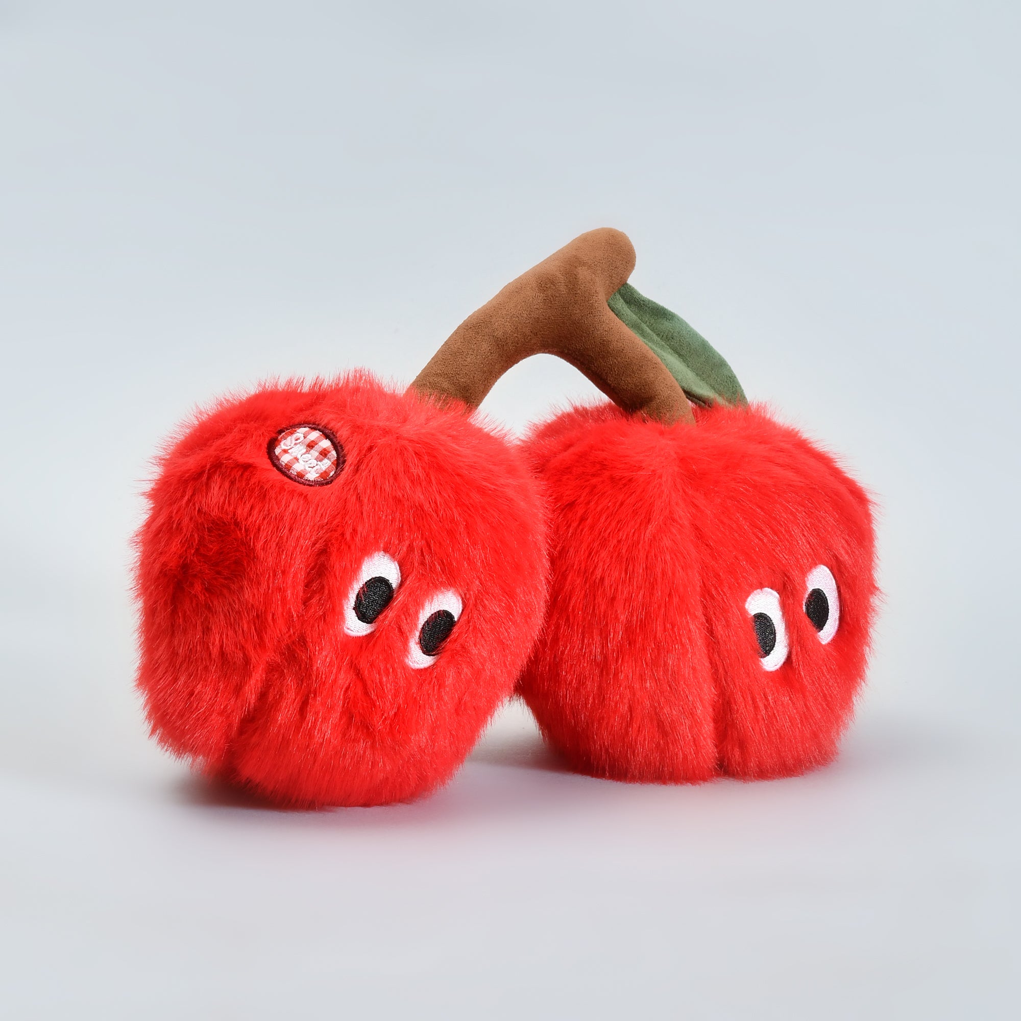 Ultra Cute 20 cm Stuffed Fruit — Double Cherries