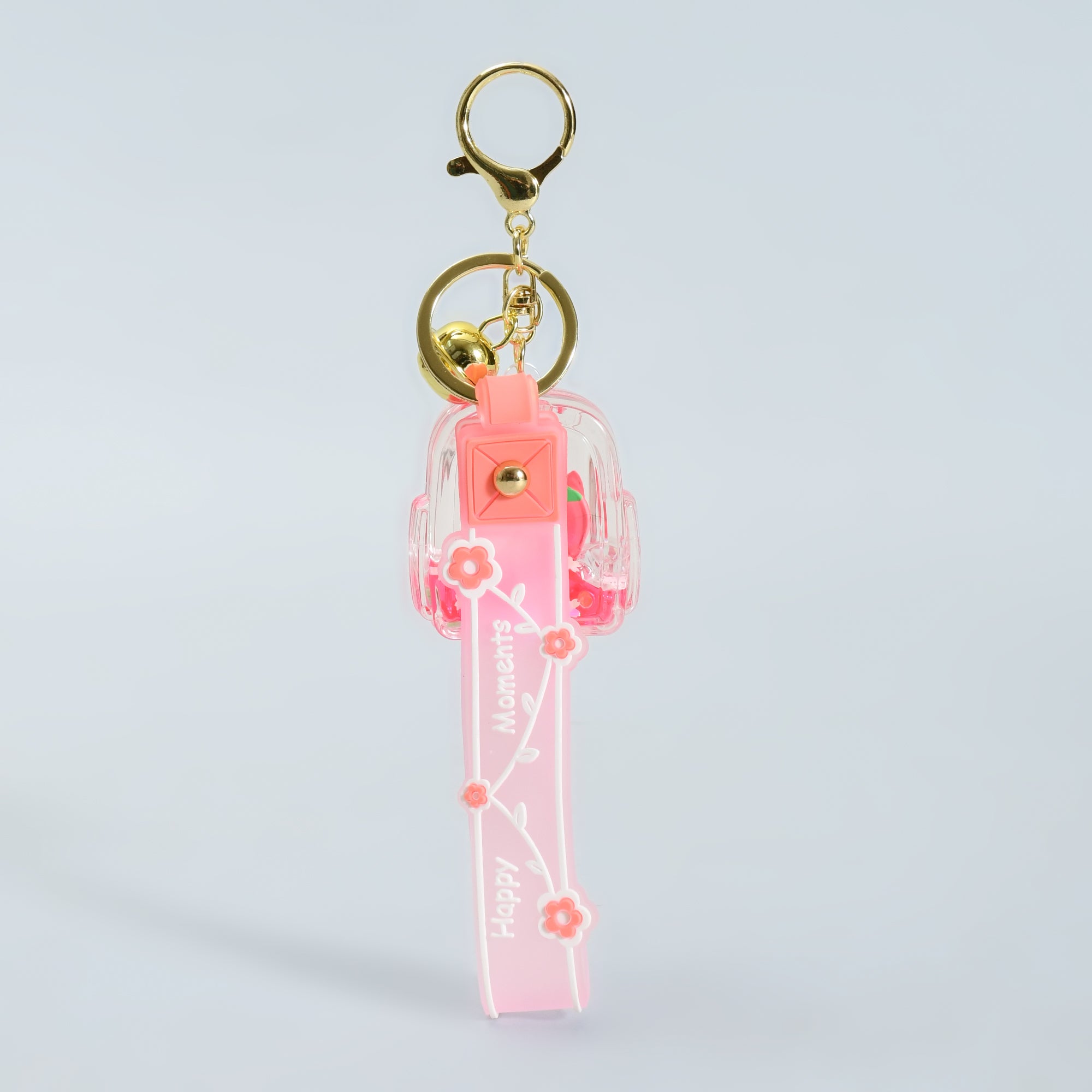Mumuso Floating Fox Keychain- Pink