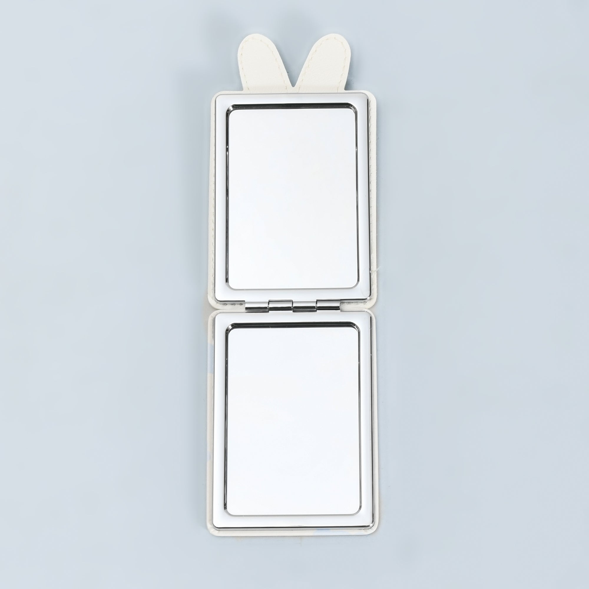 Mumuso Sweet Bear Folding Makeup Mirror- Beige