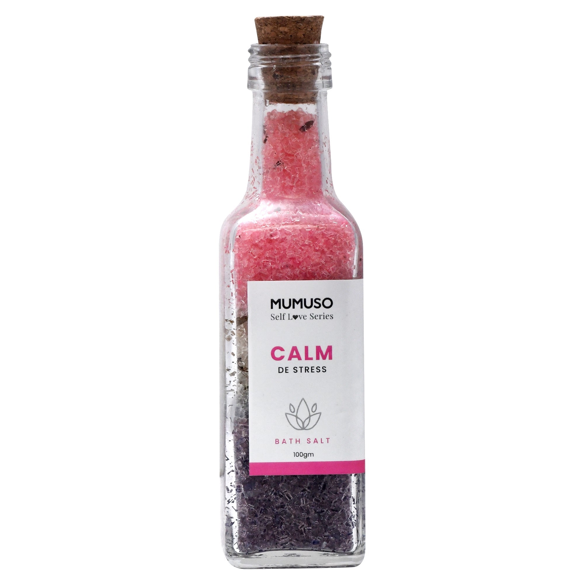 Mumuso Self Love Series Bath Salt - Calm De Stress/100 gm Mumuso