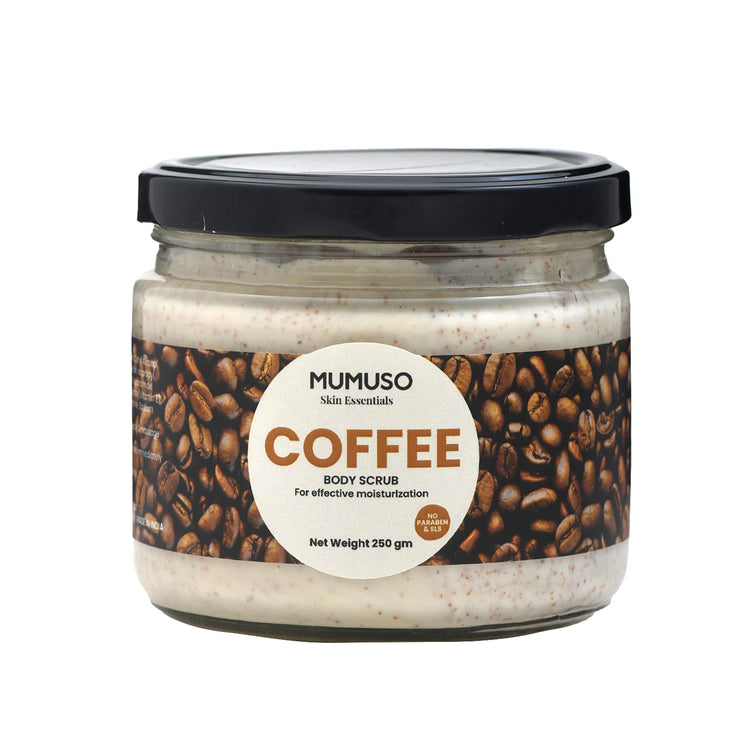 Mumuso Skin Essentials Coffee Body Scrub - 250 gm Mumuso